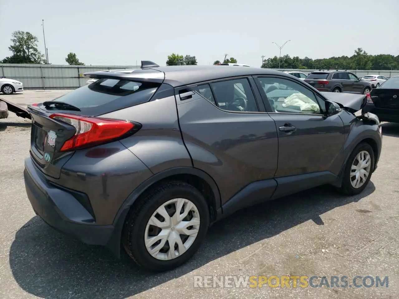 3 fotografías del automóvil dañado NMTKHMBX8LR103444 TOYOTA C-HR 2020