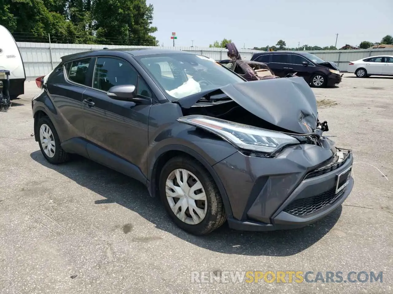 4 fotografías del automóvil dañado NMTKHMBX8LR103444 TOYOTA C-HR 2020