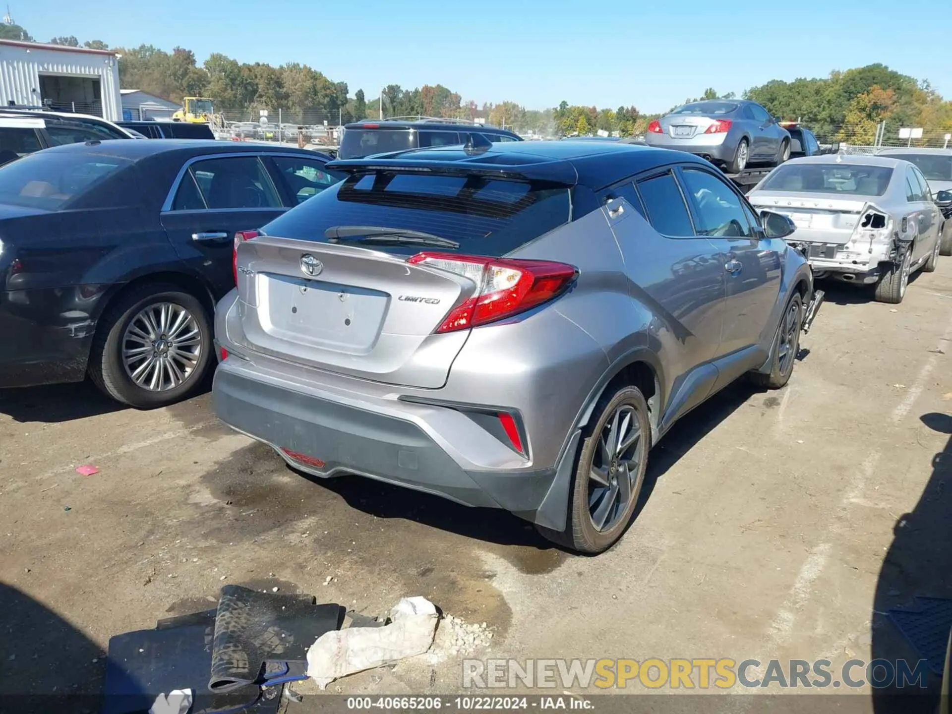 4 fotografías del automóvil dañado NMTKHMBX8LR105291 TOYOTA C-HR 2020