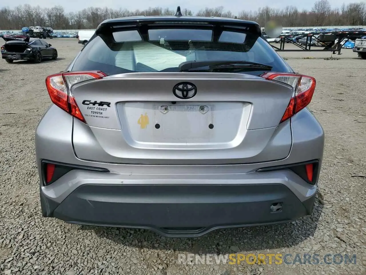 6 fotografías del automóvil dañado NMTKHMBX8LR108997 TOYOTA C-HR 2020