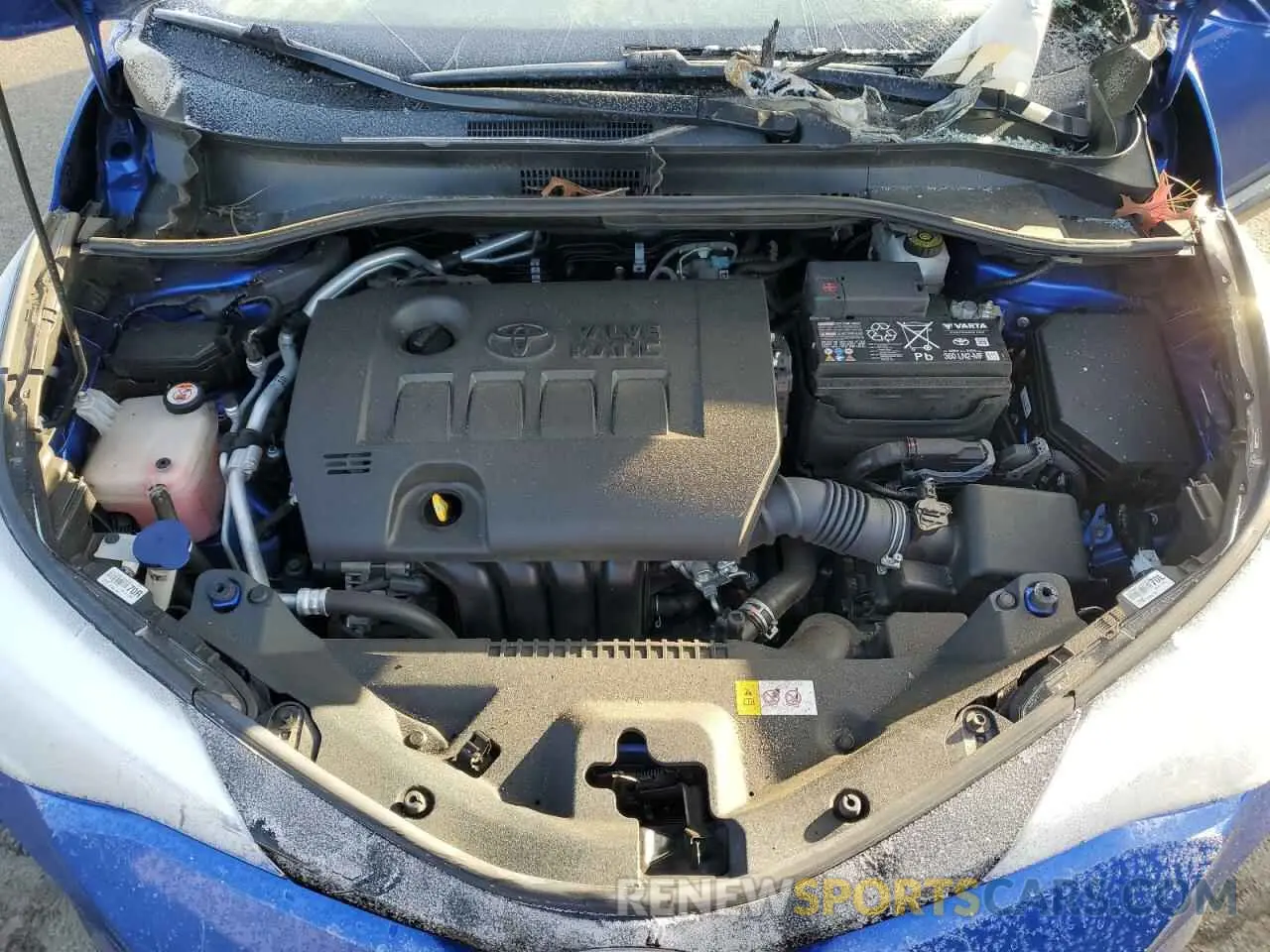 11 fotografías del automóvil dañado NMTKHMBX8LR109664 TOYOTA C-HR 2020