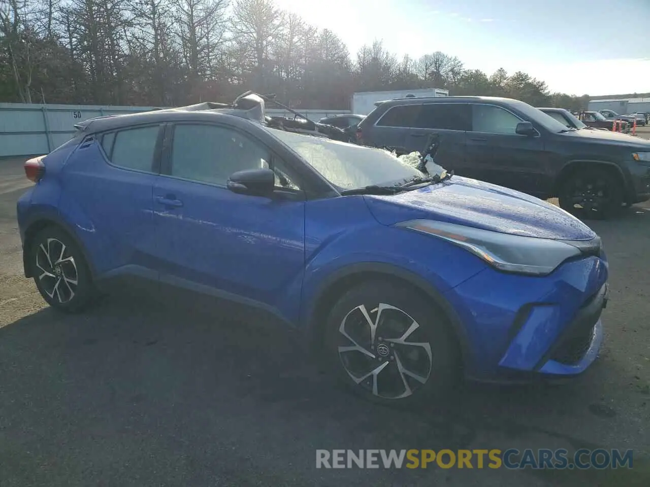 4 fotografías del automóvil dañado NMTKHMBX8LR109664 TOYOTA C-HR 2020
