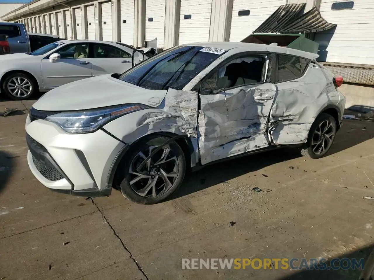 1 fotografías del automóvil dañado NMTKHMBX8LR116761 TOYOTA C-HR 2020