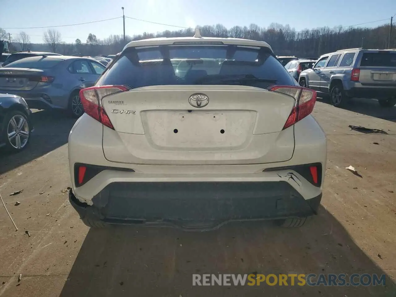 6 fotografías del automóvil dañado NMTKHMBX8LR116761 TOYOTA C-HR 2020
