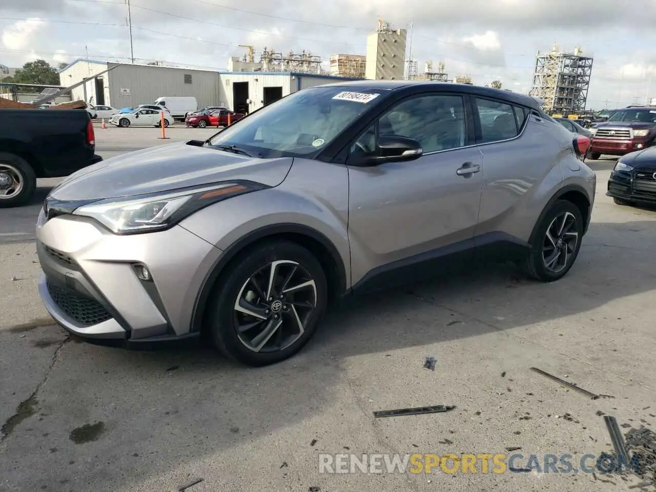 1 fotografías del automóvil dañado NMTKHMBX8LR116839 TOYOTA C-HR 2020
