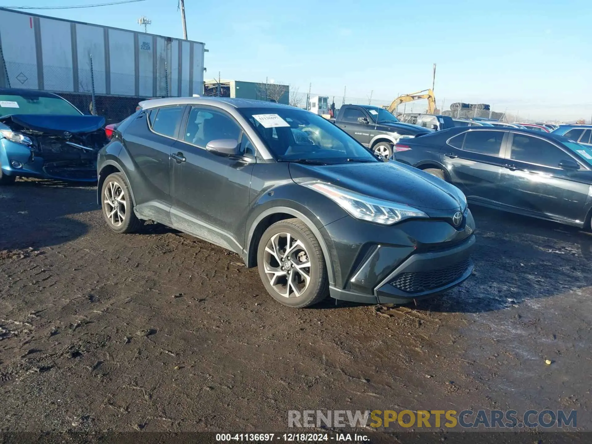 1 fotografías del automóvil dañado NMTKHMBX9LR107325 TOYOTA C-HR 2020