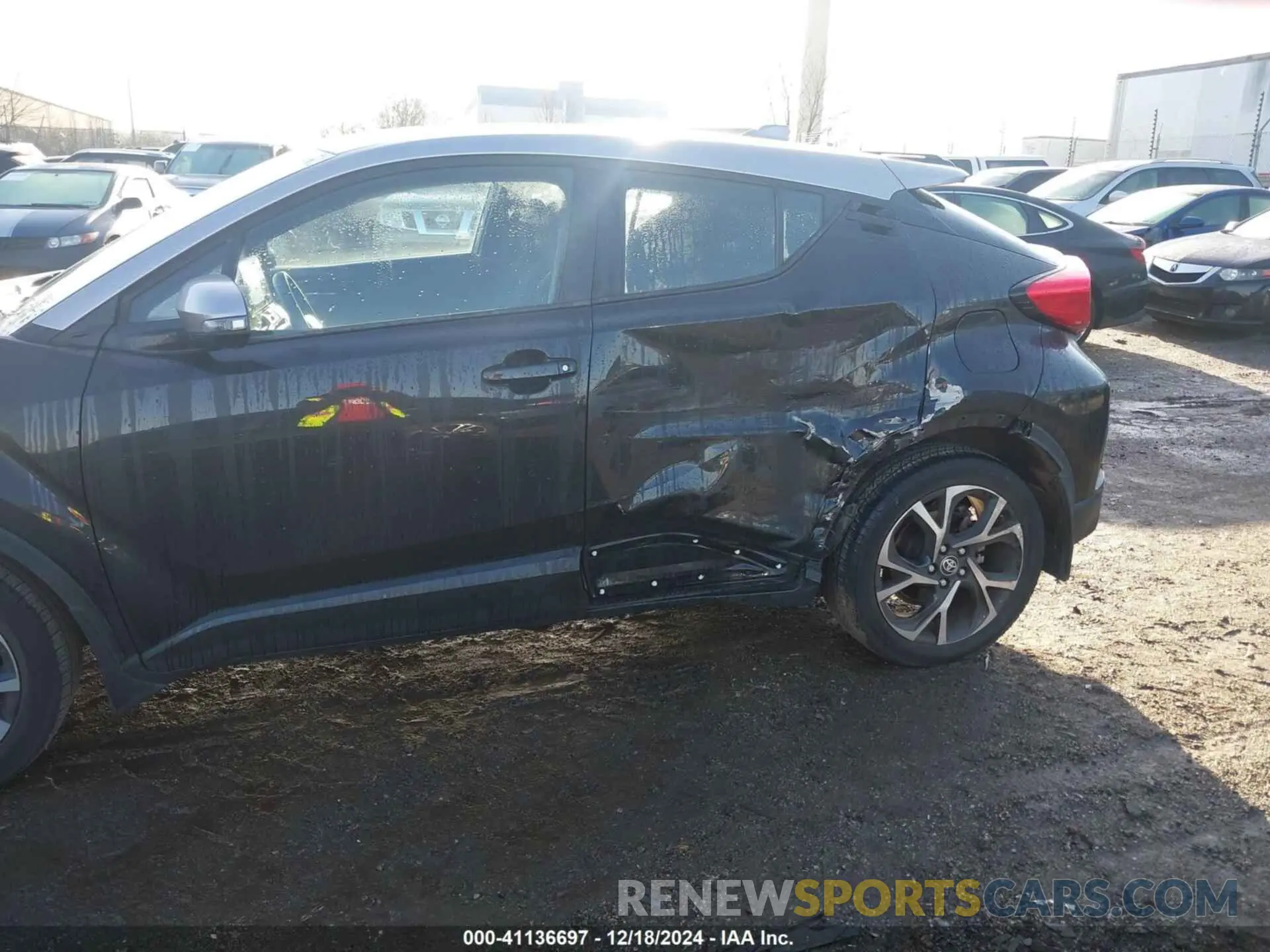 6 fotografías del automóvil dañado NMTKHMBX9LR107325 TOYOTA C-HR 2020