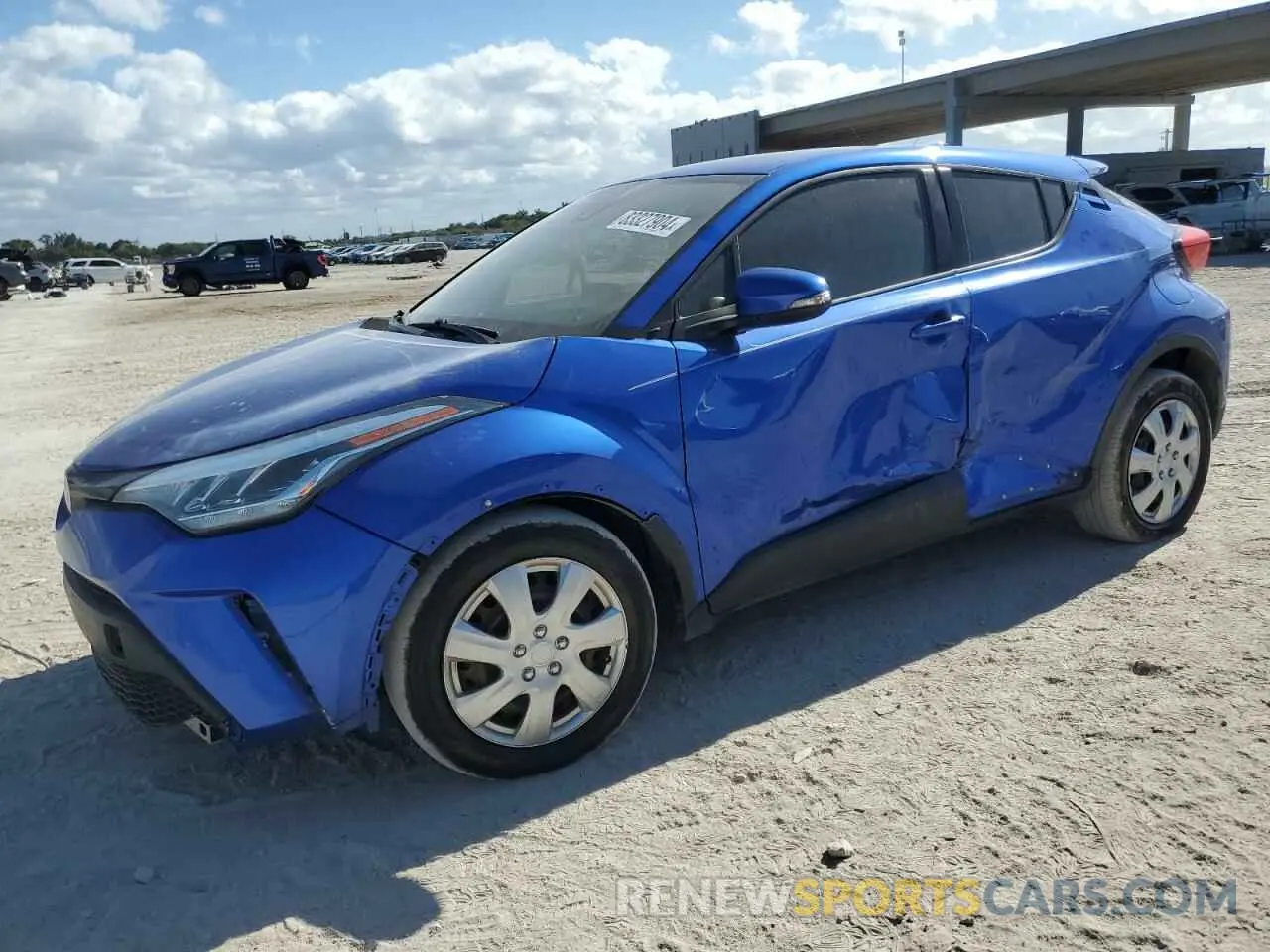 1 fotografías del automóvil dañado NMTKHMBX9LR109088 TOYOTA C-HR 2020