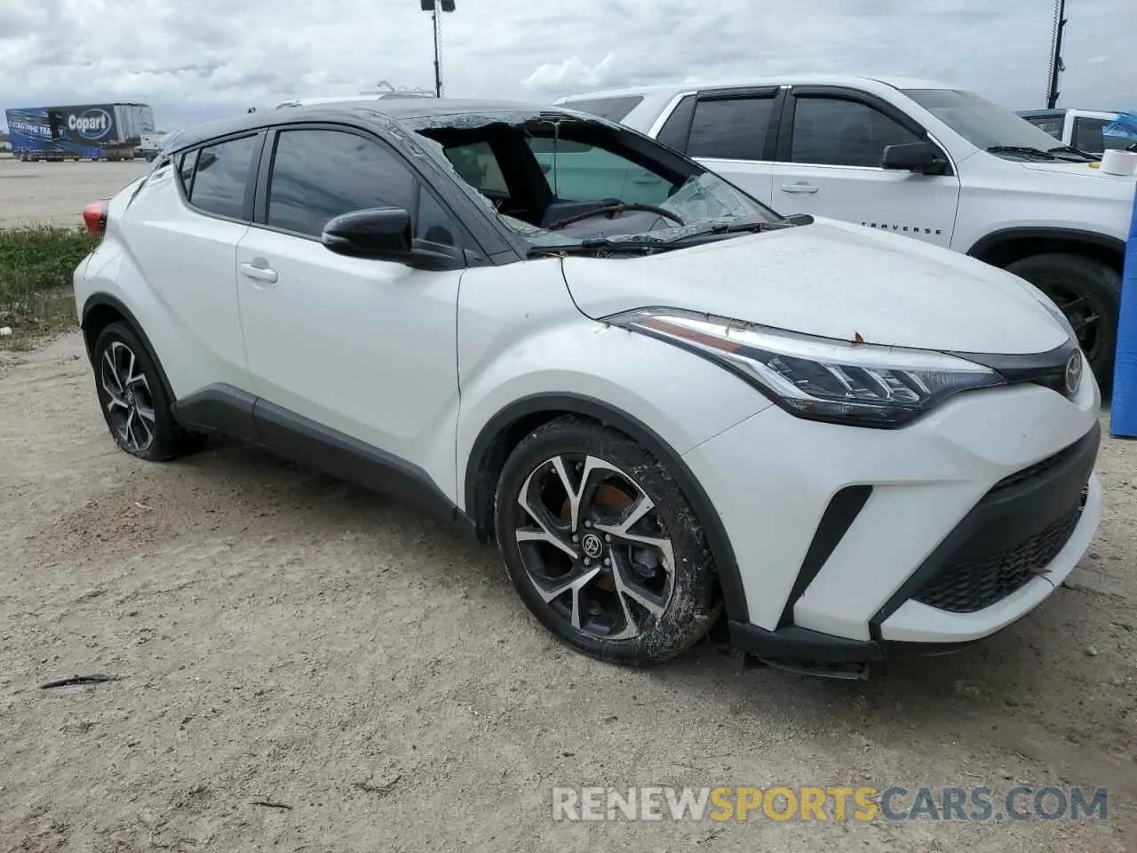 4 fotografías del automóvil dañado NMTKHMBX9LR109866 TOYOTA C-HR 2020