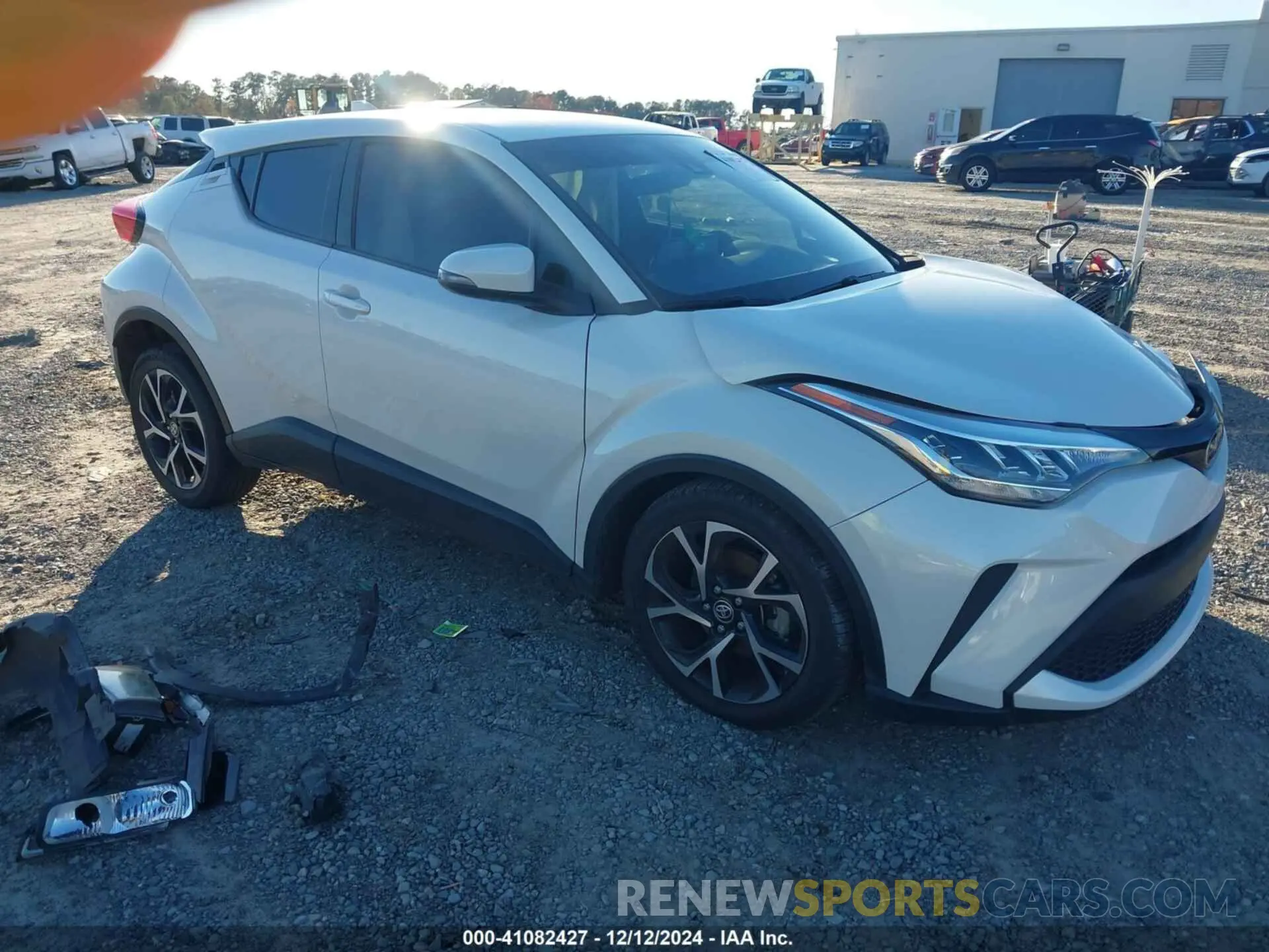 1 fotografías del automóvil dañado NMTKHMBX9LR114159 TOYOTA C-HR 2020