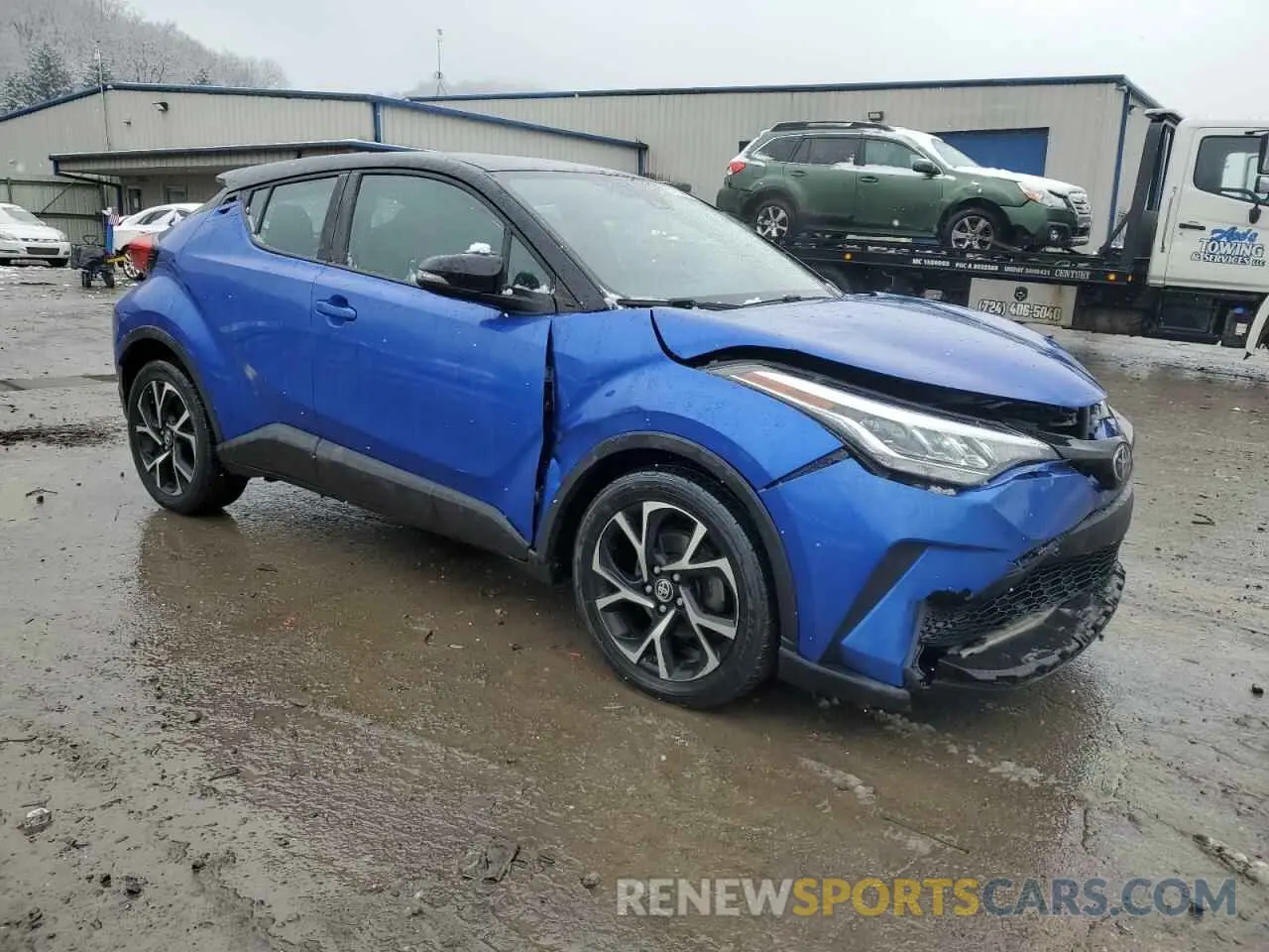 4 fotografías del automóvil dañado NMTKHMBXXLR117927 TOYOTA C-HR 2020