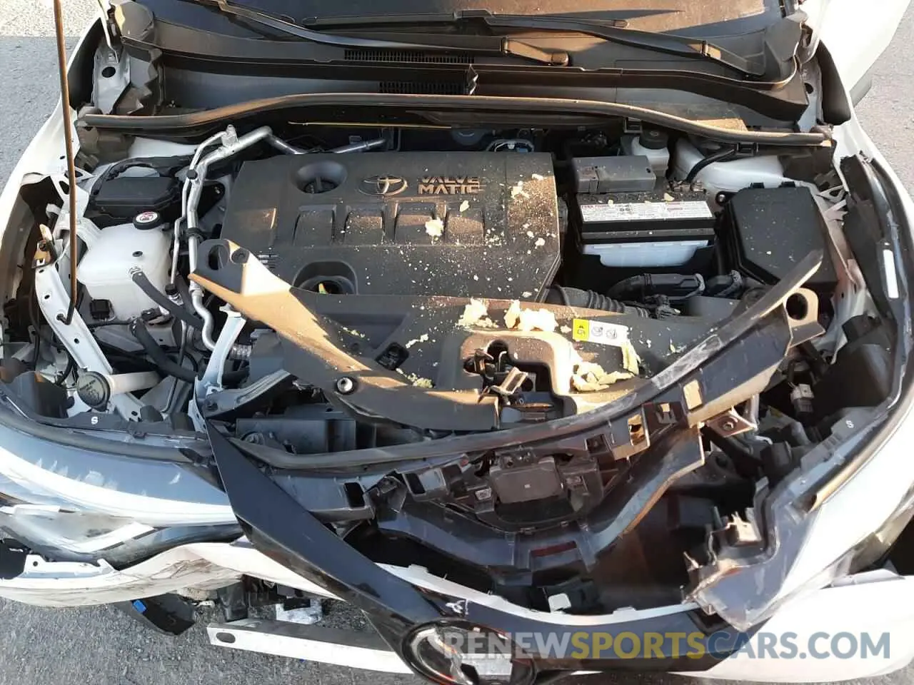 7 fotografías del automóvil dañado JTNKHMBX0M1096825 TOYOTA C-HR 2021