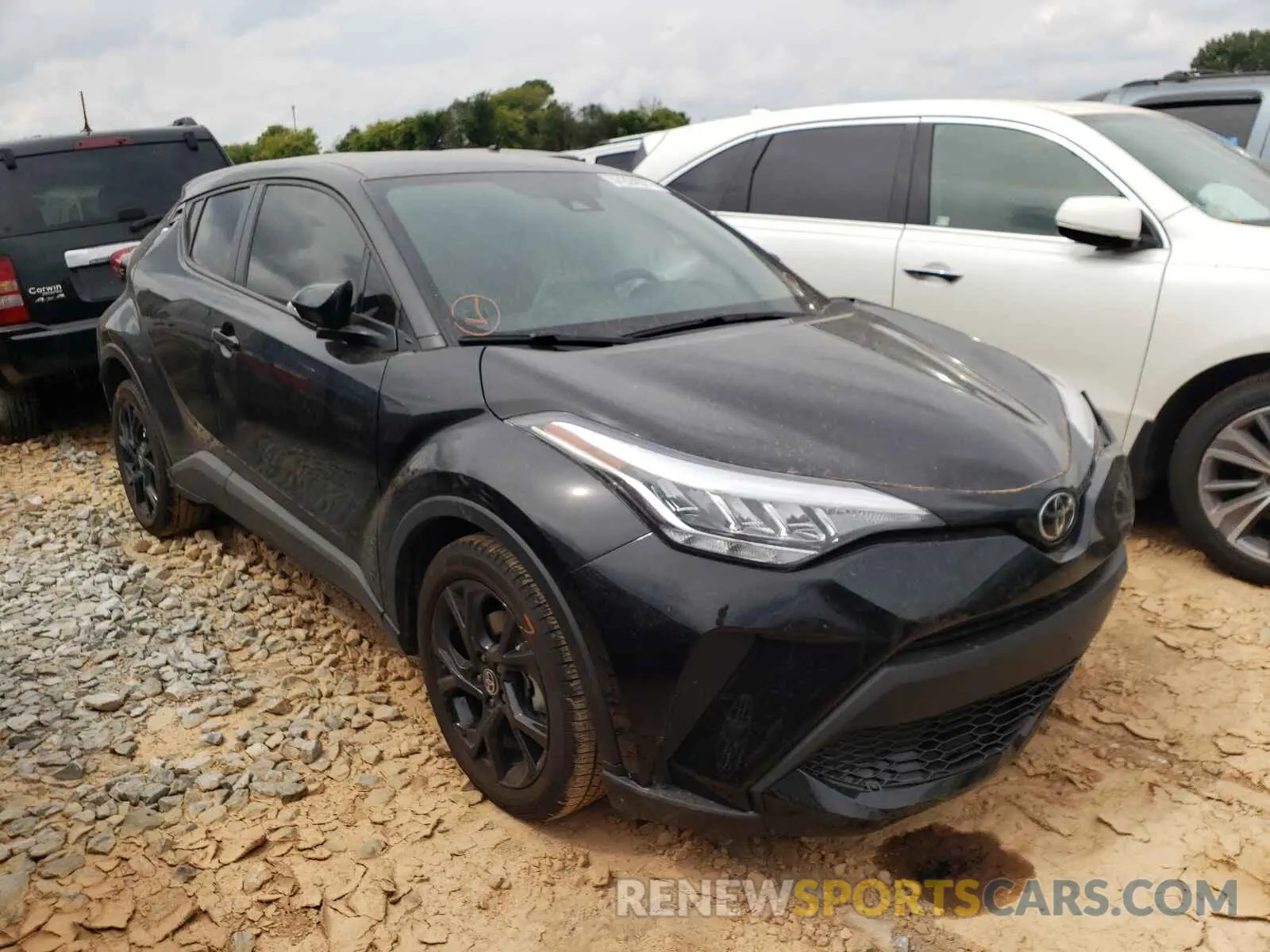 1 fotografías del automóvil dañado JTNKHMBX0M1116667 TOYOTA C-HR 2021
