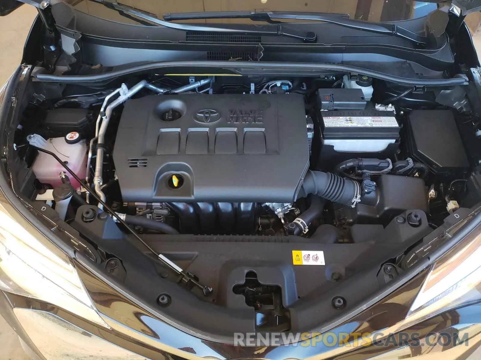 7 fotografías del automóvil dañado JTNKHMBX0M1116667 TOYOTA C-HR 2021