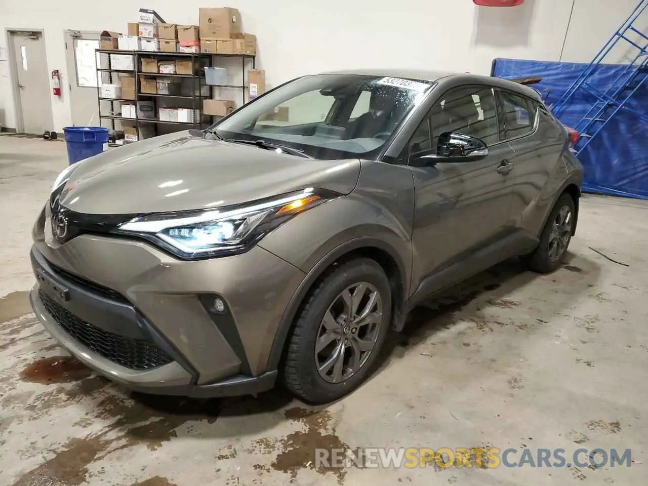 1 fotografías del automóvil dañado JTNKHMBX1M1095909 TOYOTA C-HR 2021