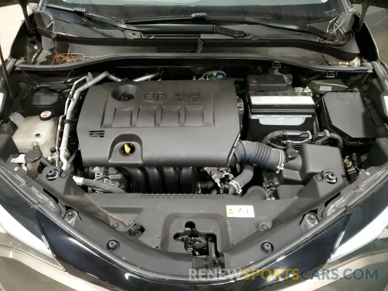 12 fotografías del automóvil dañado JTNKHMBX1M1095909 TOYOTA C-HR 2021