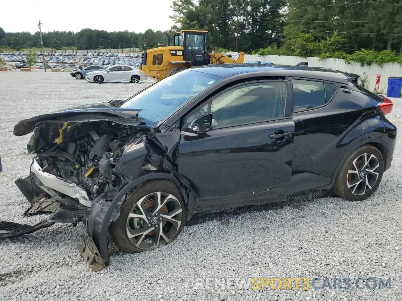 1 fotografías del automóvil dañado JTNKHMBX1M1107718 TOYOTA C-HR 2021