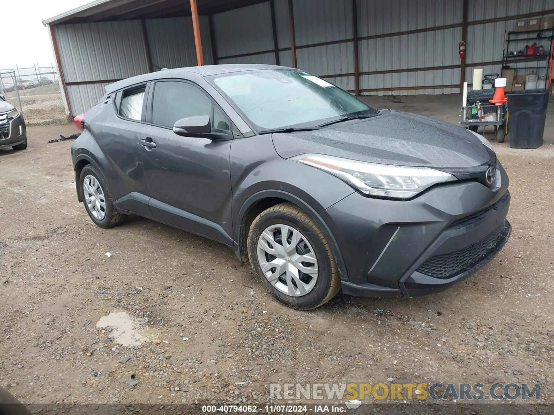 1 fotografías del automóvil dañado JTNKHMBX1M1111204 TOYOTA C-HR 2021