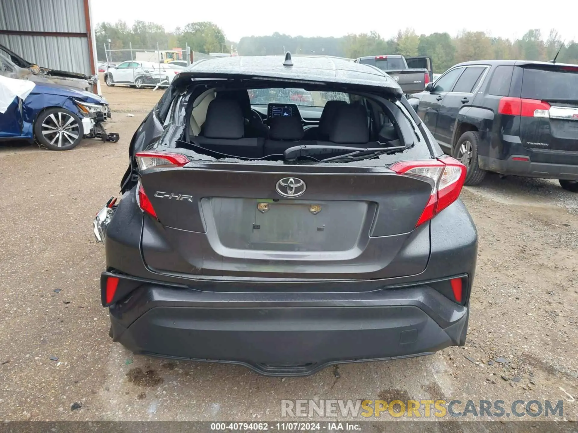 16 fotografías del automóvil dañado JTNKHMBX1M1111204 TOYOTA C-HR 2021