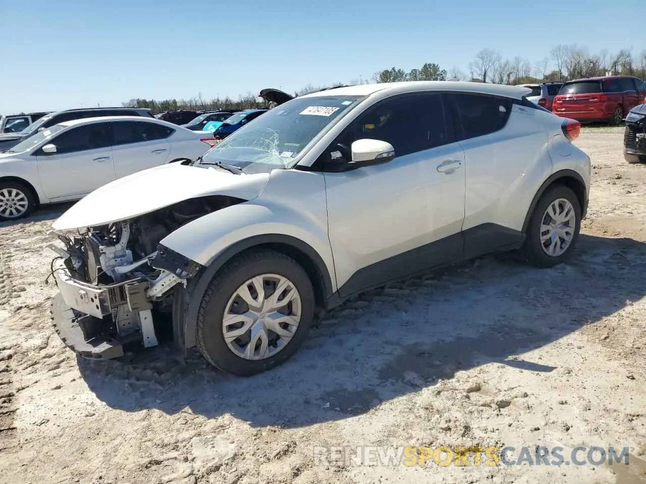 1 fotografías del automóvil dañado JTNKHMBX1M1111736 TOYOTA C-HR 2021