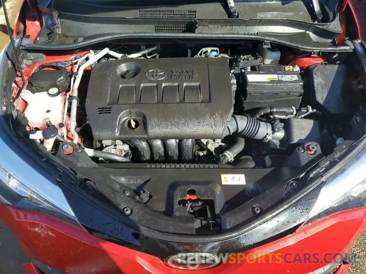 12 fotografías del automóvil dañado JTNKHMBX2M1099953 TOYOTA C-HR 2021