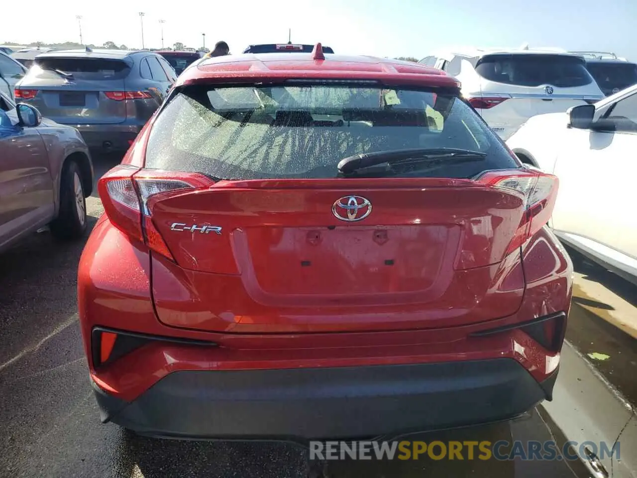 6 fotografías del automóvil dañado JTNKHMBX2M1099953 TOYOTA C-HR 2021