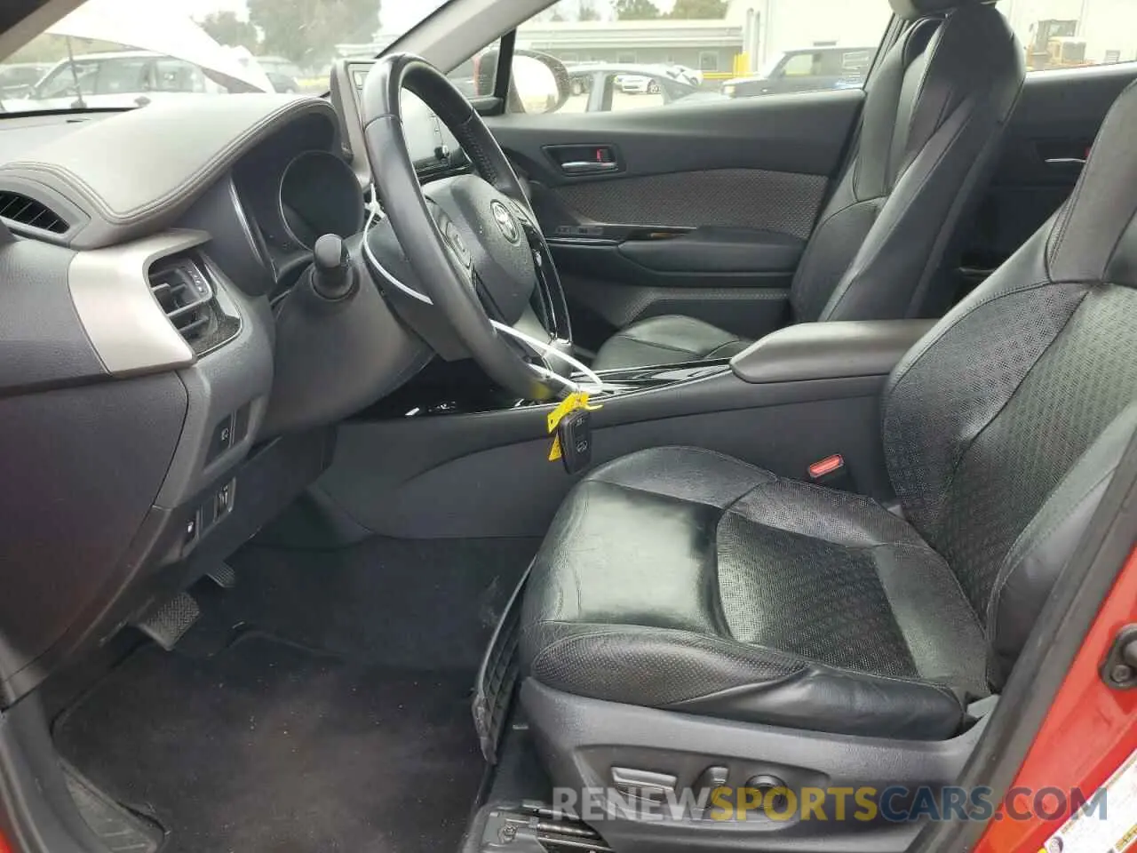 7 fotografías del automóvil dañado JTNKHMBX2M1104830 TOYOTA C-HR 2021