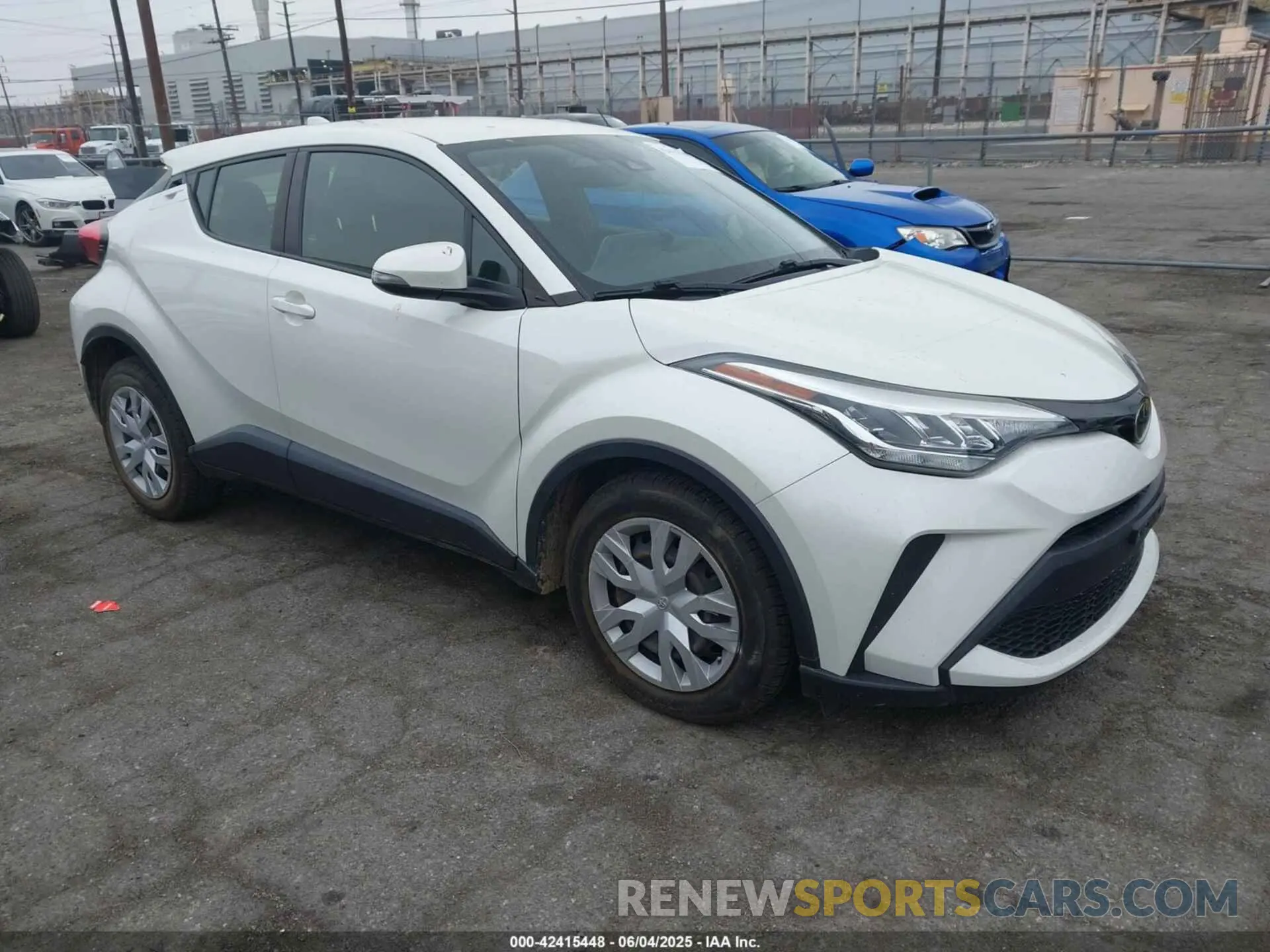 1 fotografías del automóvil dañado JTNKHMBX2M1119196 TOYOTA C-HR 2021