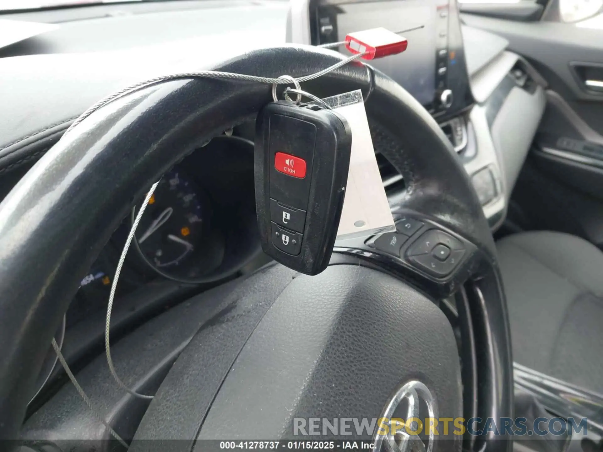 11 fotografías del automóvil dañado JTNKHMBX3M1098939 TOYOTA C-HR 2021