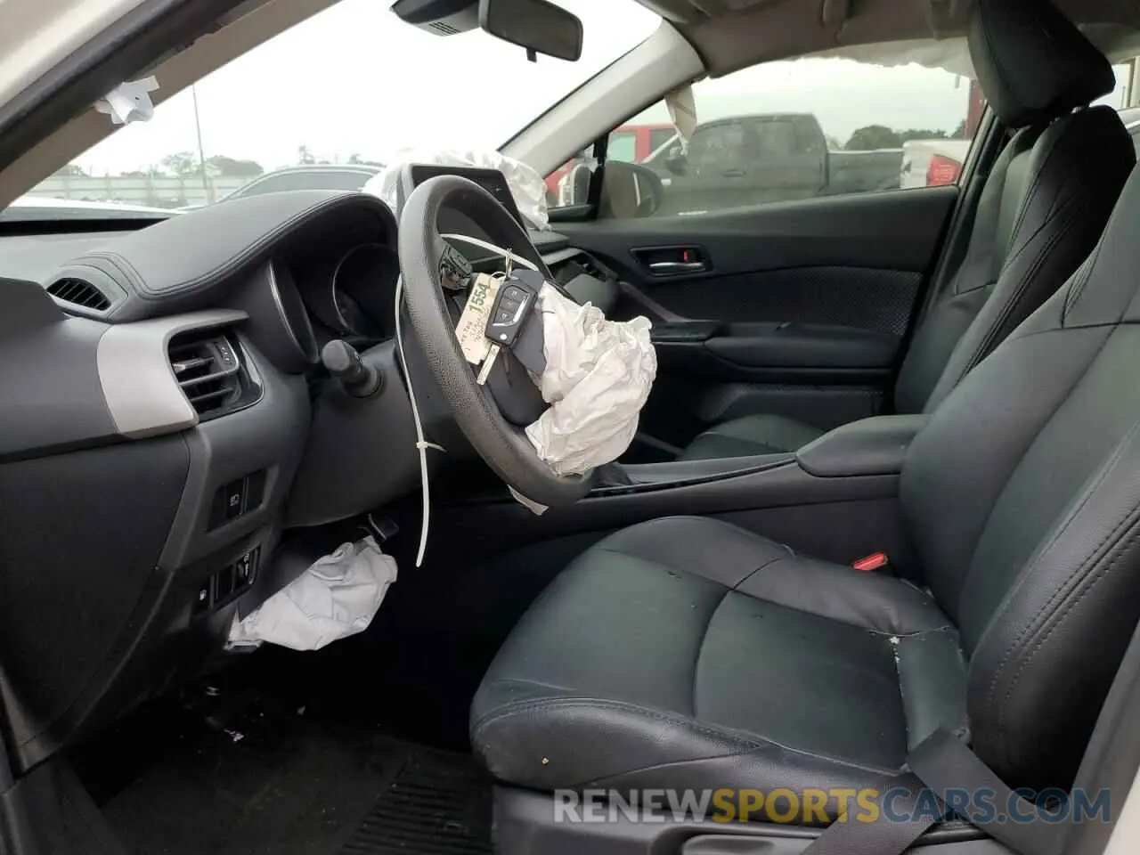 7 fotografías del automóvil dañado JTNKHMBX4M1105879 TOYOTA C-HR 2021