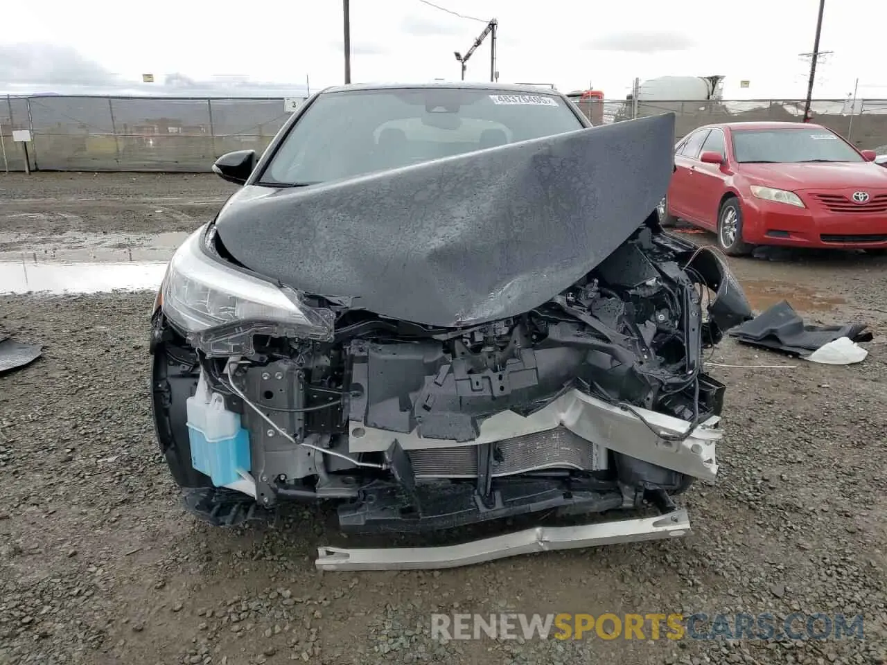 5 fotografías del automóvil dañado JTNKHMBX4M1119586 TOYOTA C-HR 2021