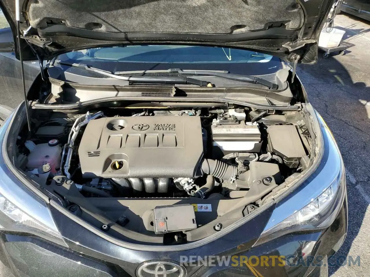 7 fotografías del automóvil dañado JTNKHMBX4M1122889 TOYOTA C-HR 2021