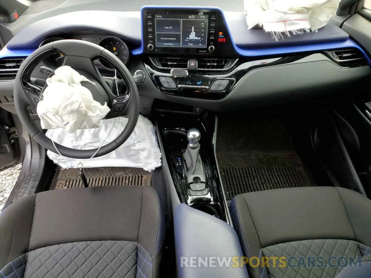 8 fotografías del automóvil dañado JTNKHMBX4M1125209 TOYOTA C-HR 2021