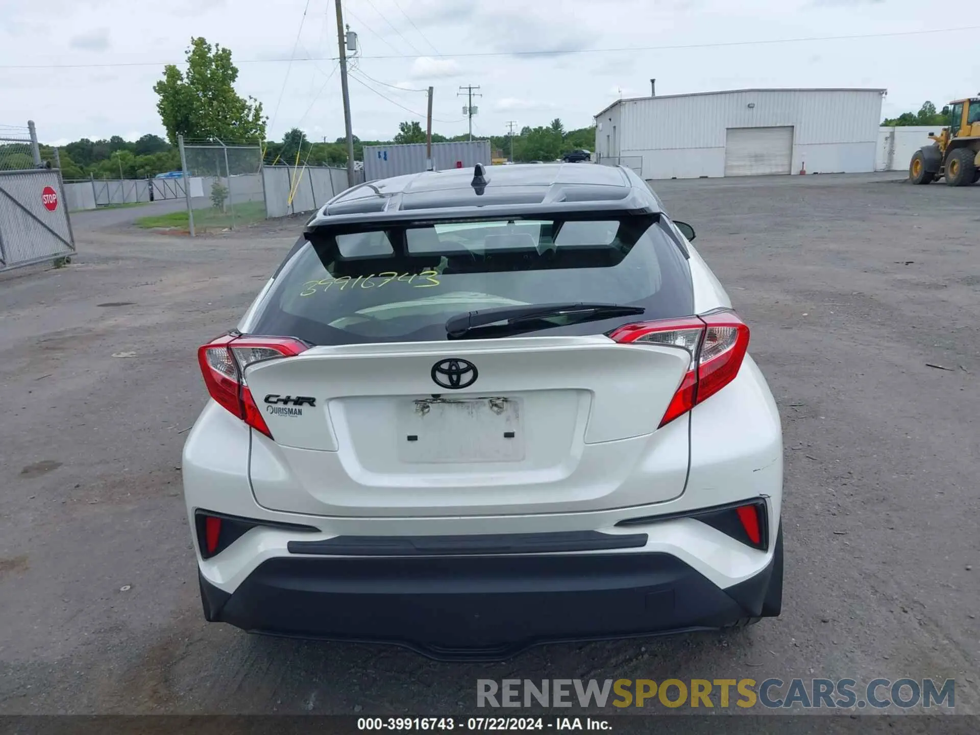 15 fotografías del automóvil dañado JTNKHMBX5M1097923 TOYOTA C-HR 2021