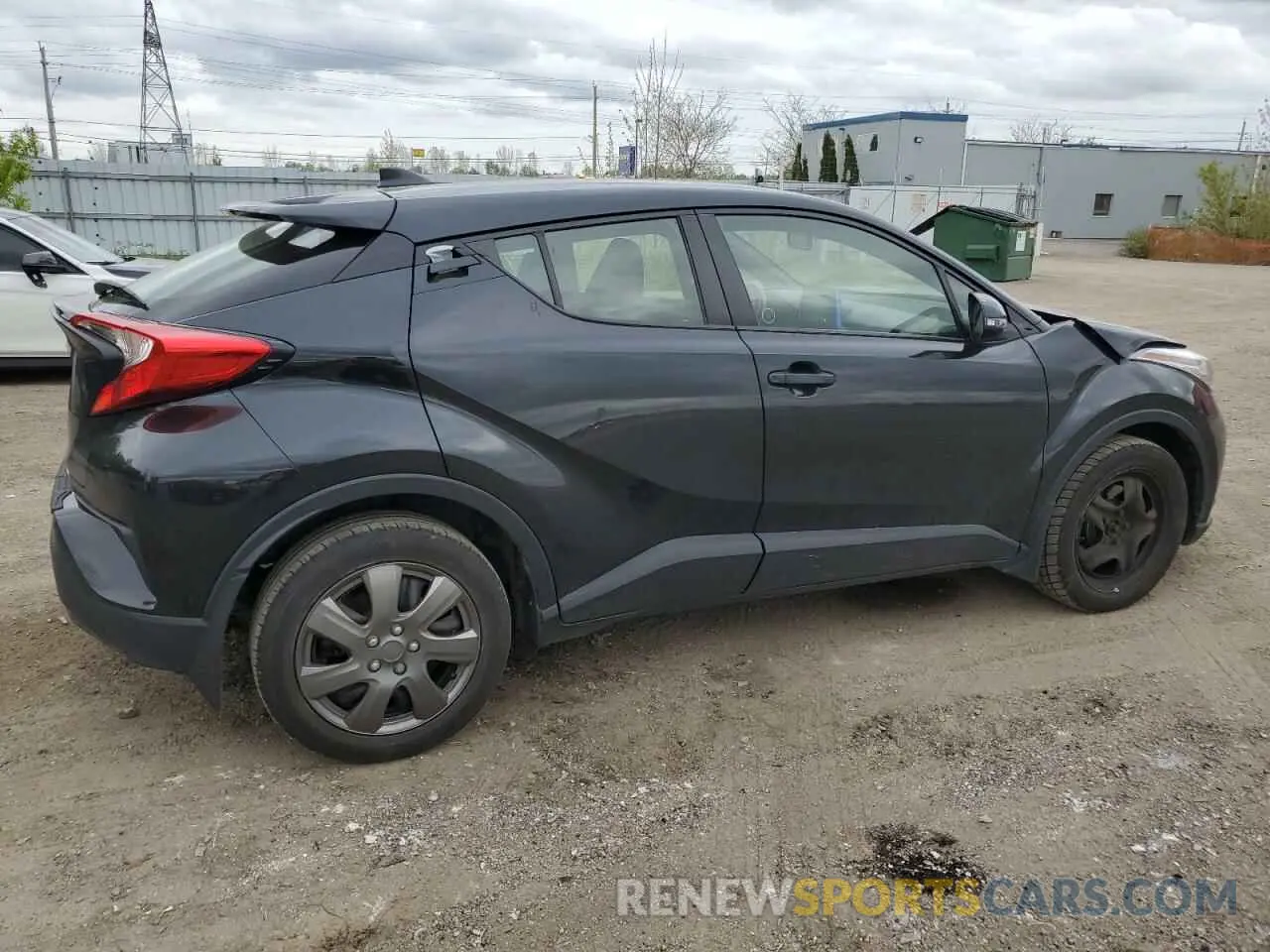 3 fotografías del automóvil dañado JTNKHMBX5M1101338 TOYOTA C-HR 2021