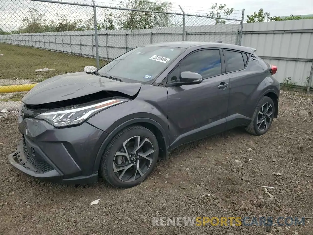 1 fotografías del automóvil dañado JTNKHMBX5M1117362 TOYOTA C-HR 2021
