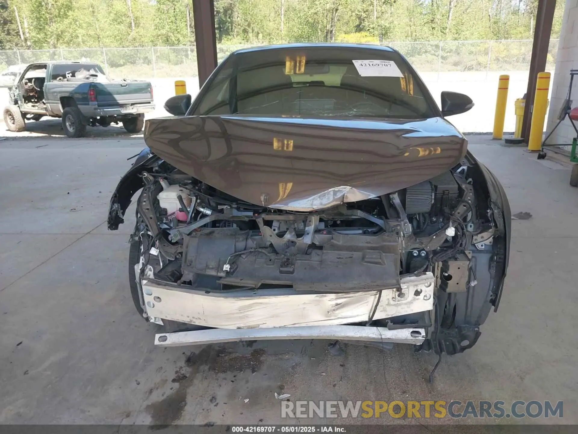 13 fotografías del automóvil dañado JTNKHMBX5M1129253 TOYOTA C-HR 2021