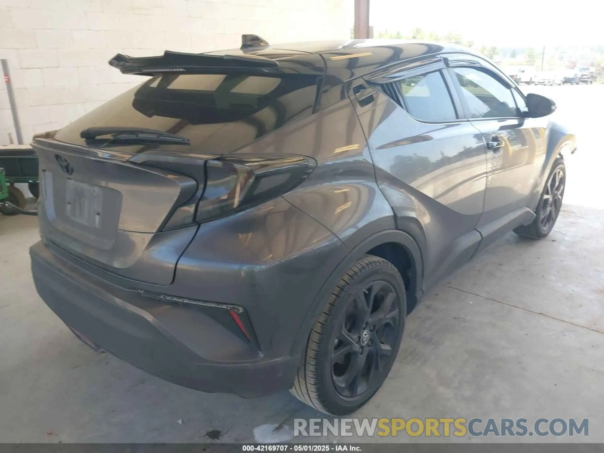 4 fotografías del automóvil dañado JTNKHMBX5M1129253 TOYOTA C-HR 2021