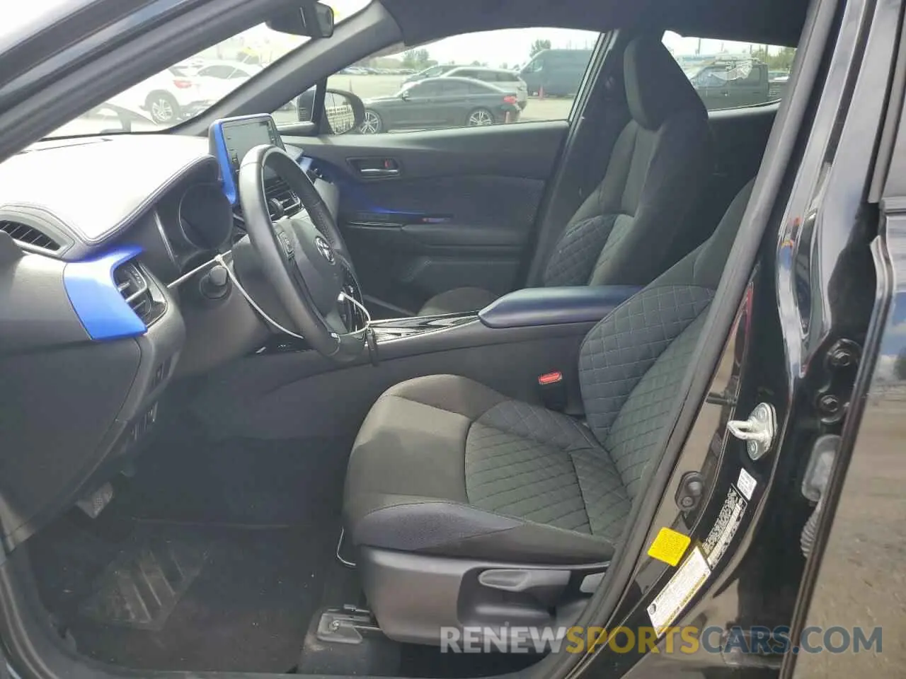 7 fotografías del automóvil dañado JTNKHMBX6M1099714 TOYOTA C-HR 2021