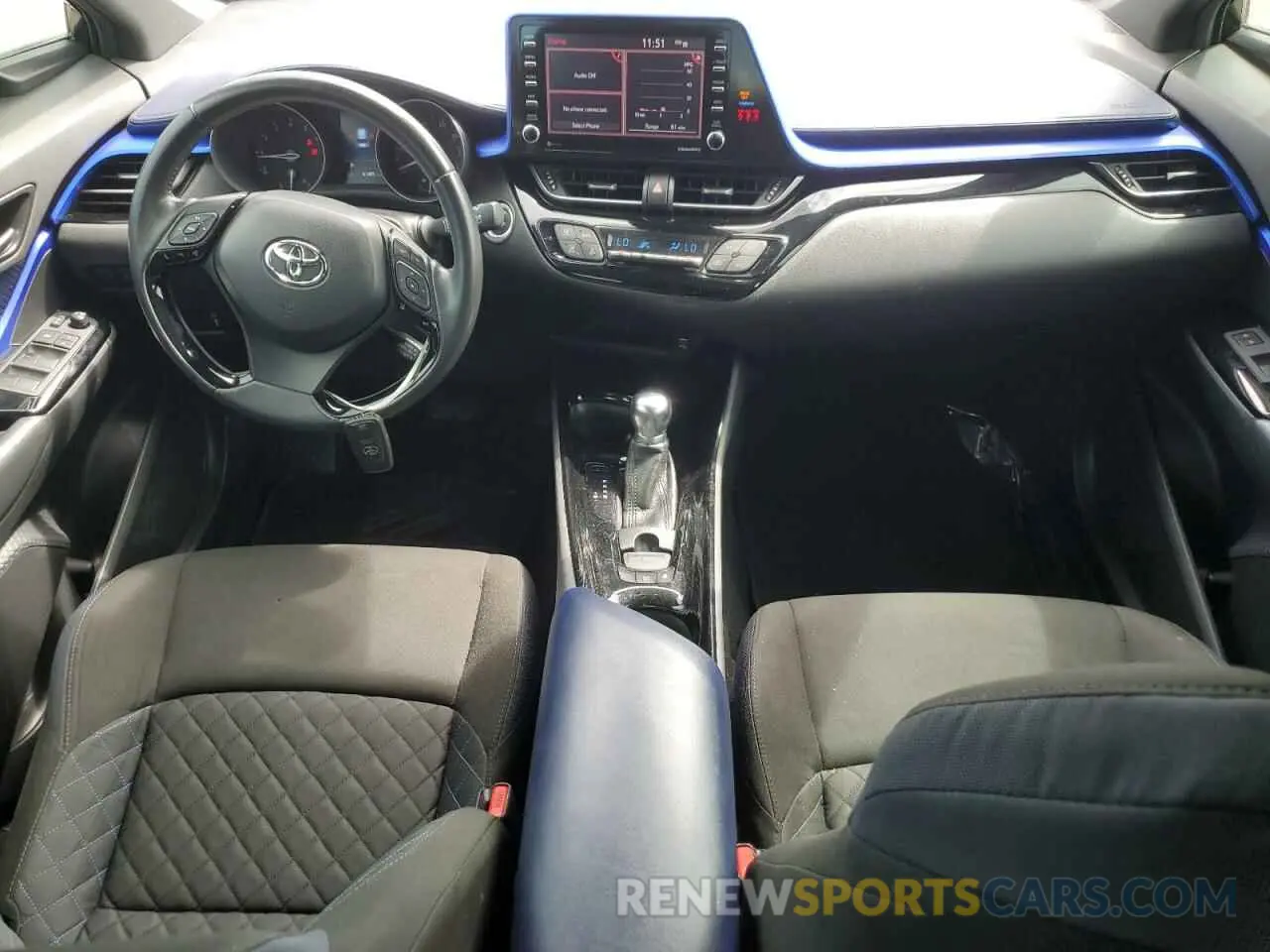 8 fotografías del automóvil dañado JTNKHMBX6M1099714 TOYOTA C-HR 2021