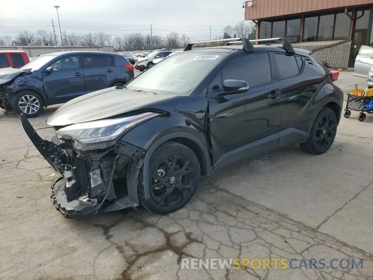 1 fotografías del automóvil dañado JTNKHMBX6M1099910 TOYOTA C-HR 2021