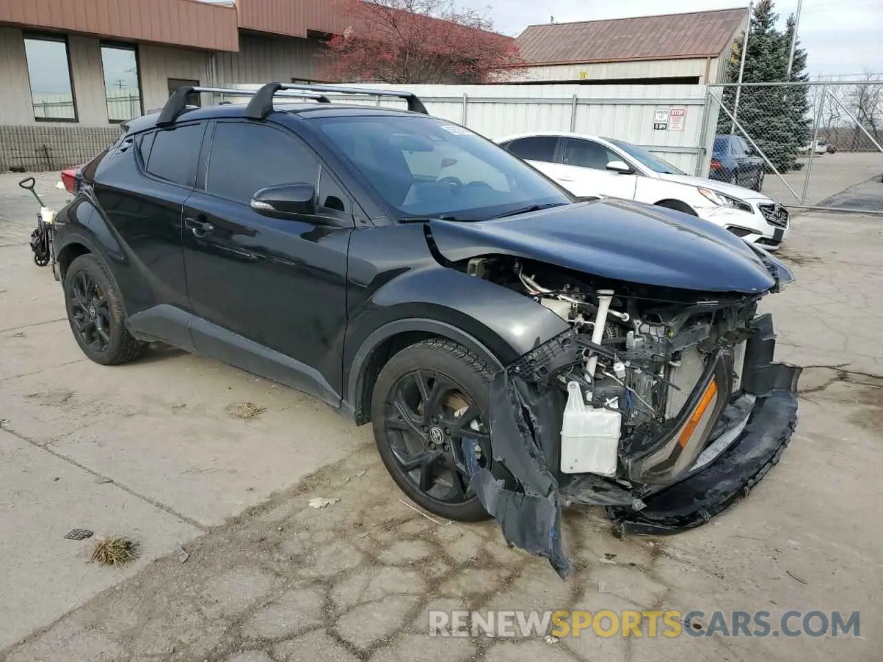 4 fotografías del automóvil dañado JTNKHMBX6M1099910 TOYOTA C-HR 2021