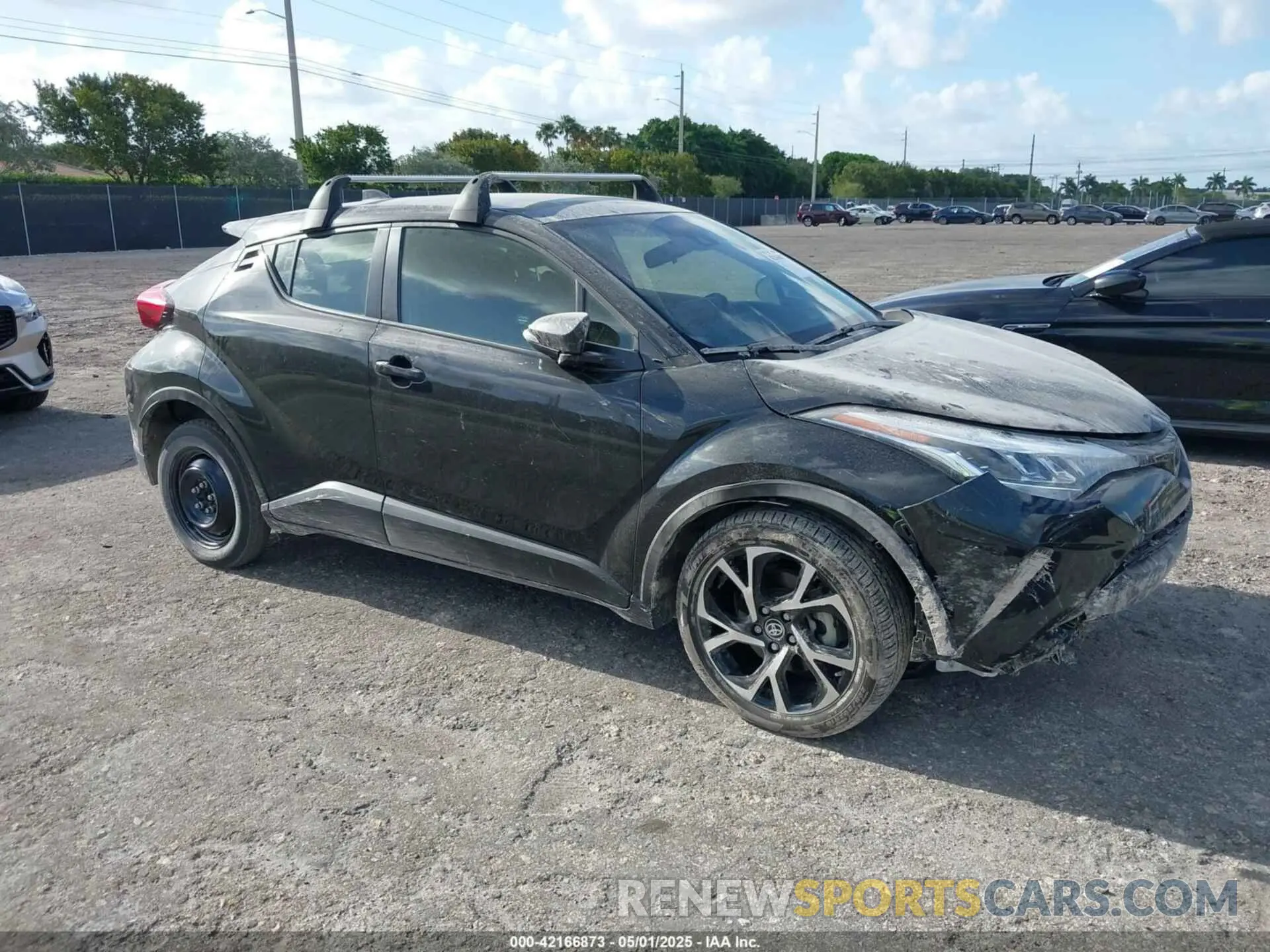 1 fotografías del automóvil dañado JTNKHMBX6M1110579 TOYOTA C-HR 2021