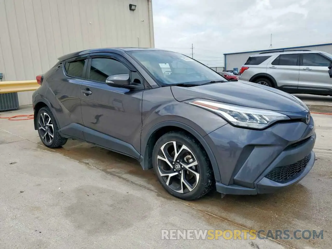 4 fotografías del automóvil dañado JTNKHMBX6M1118875 TOYOTA C-HR 2021
