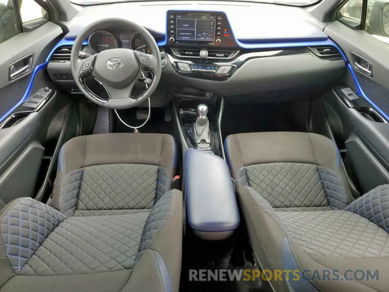 8 fotografías del automóvil dañado JTNKHMBX6M1118875 TOYOTA C-HR 2021