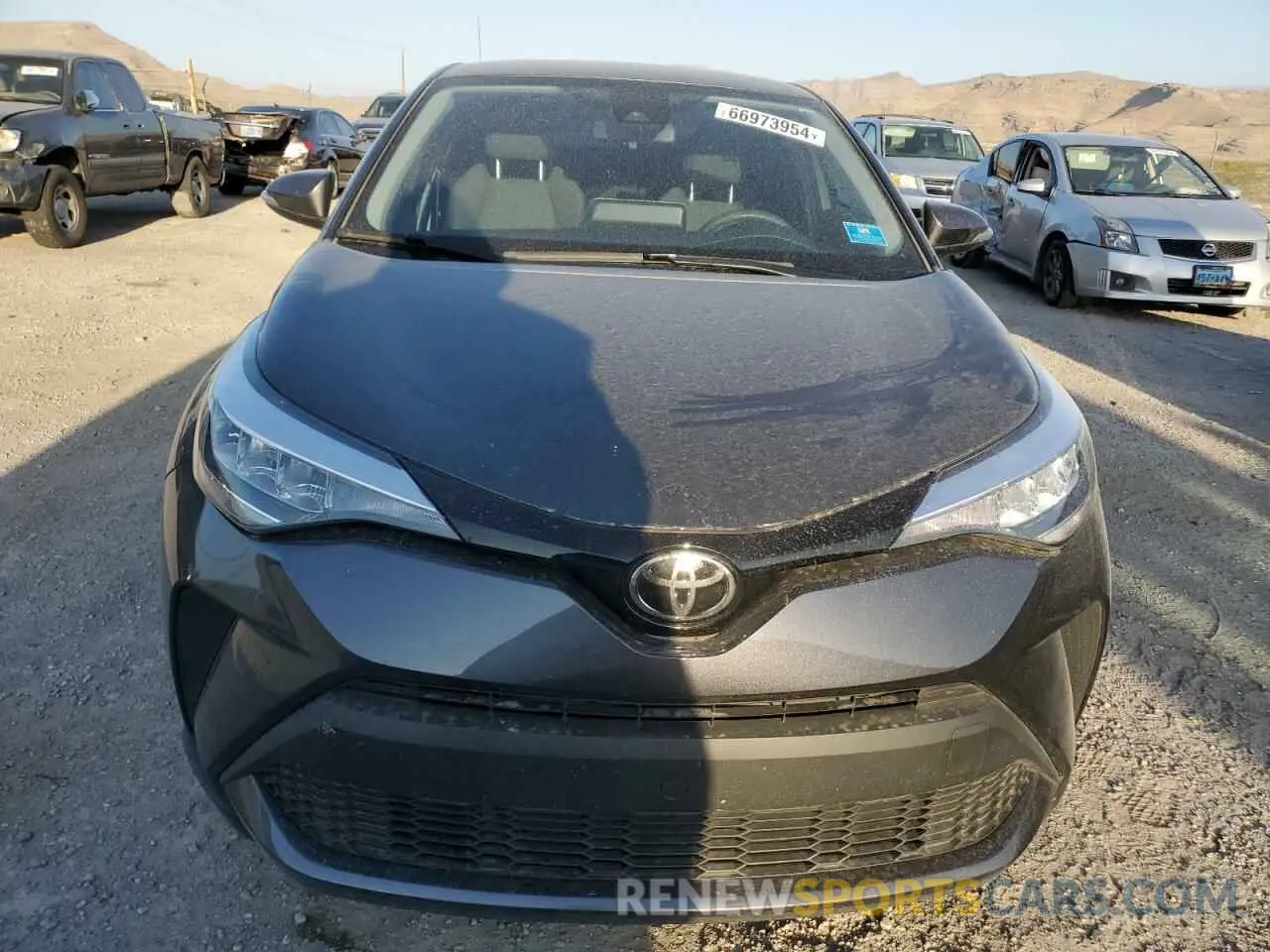 5 fotografías del automóvil dañado JTNKHMBX6M1121646 TOYOTA C-HR 2021