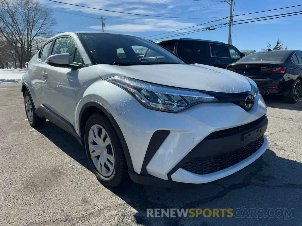 1 fotografías del automóvil dañado JTNKHMBX7M1117847 TOYOTA C-HR 2021