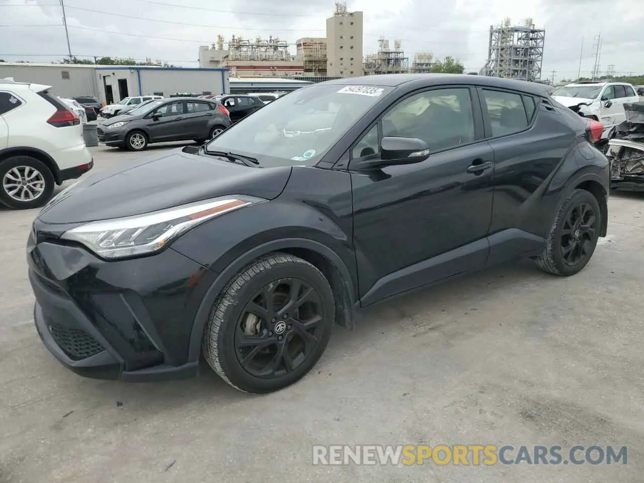1 fotografías del automóvil dañado JTNKHMBX7M1128976 TOYOTA C-HR 2021