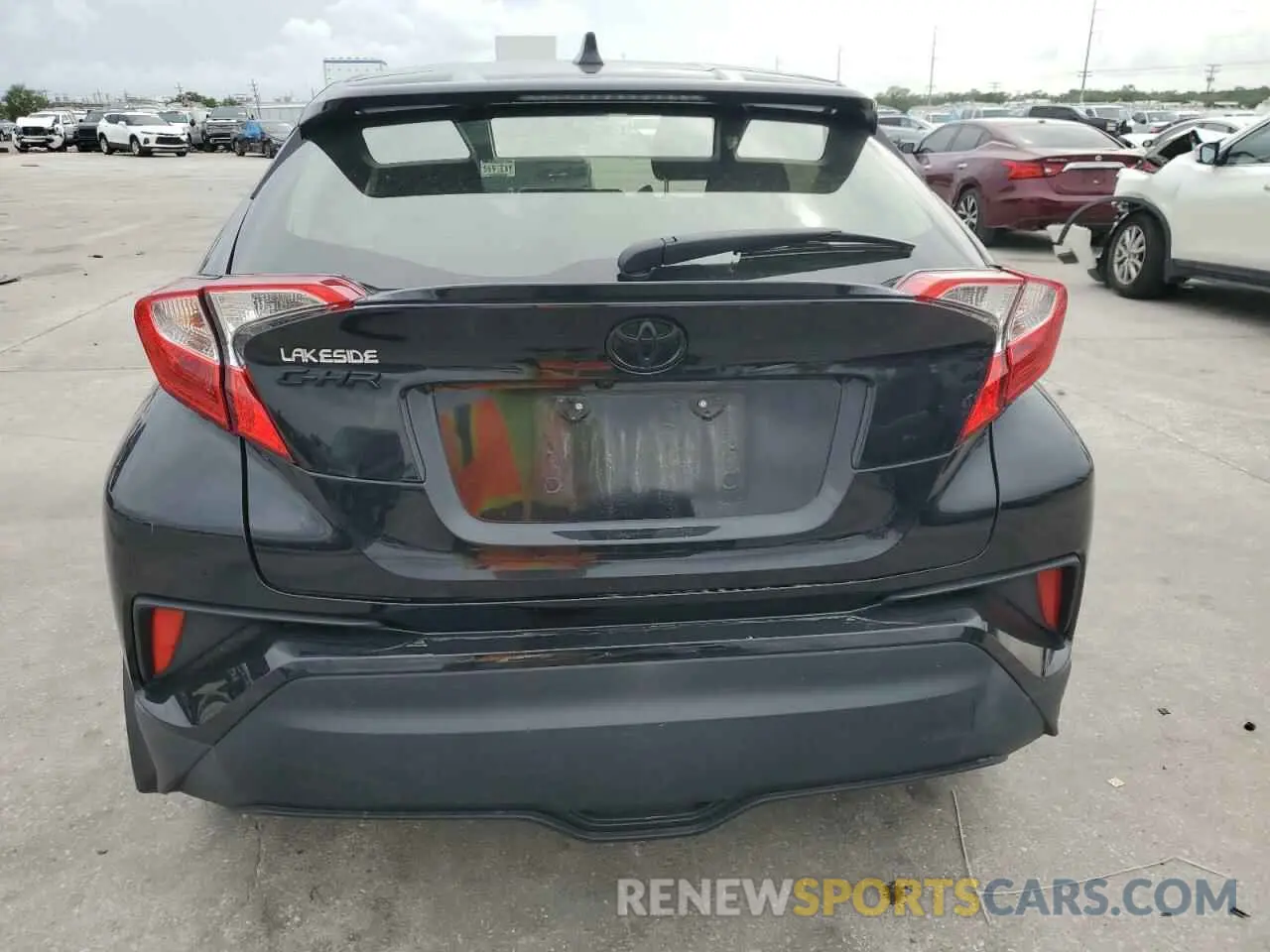 6 fotografías del automóvil dañado JTNKHMBX7M1128976 TOYOTA C-HR 2021