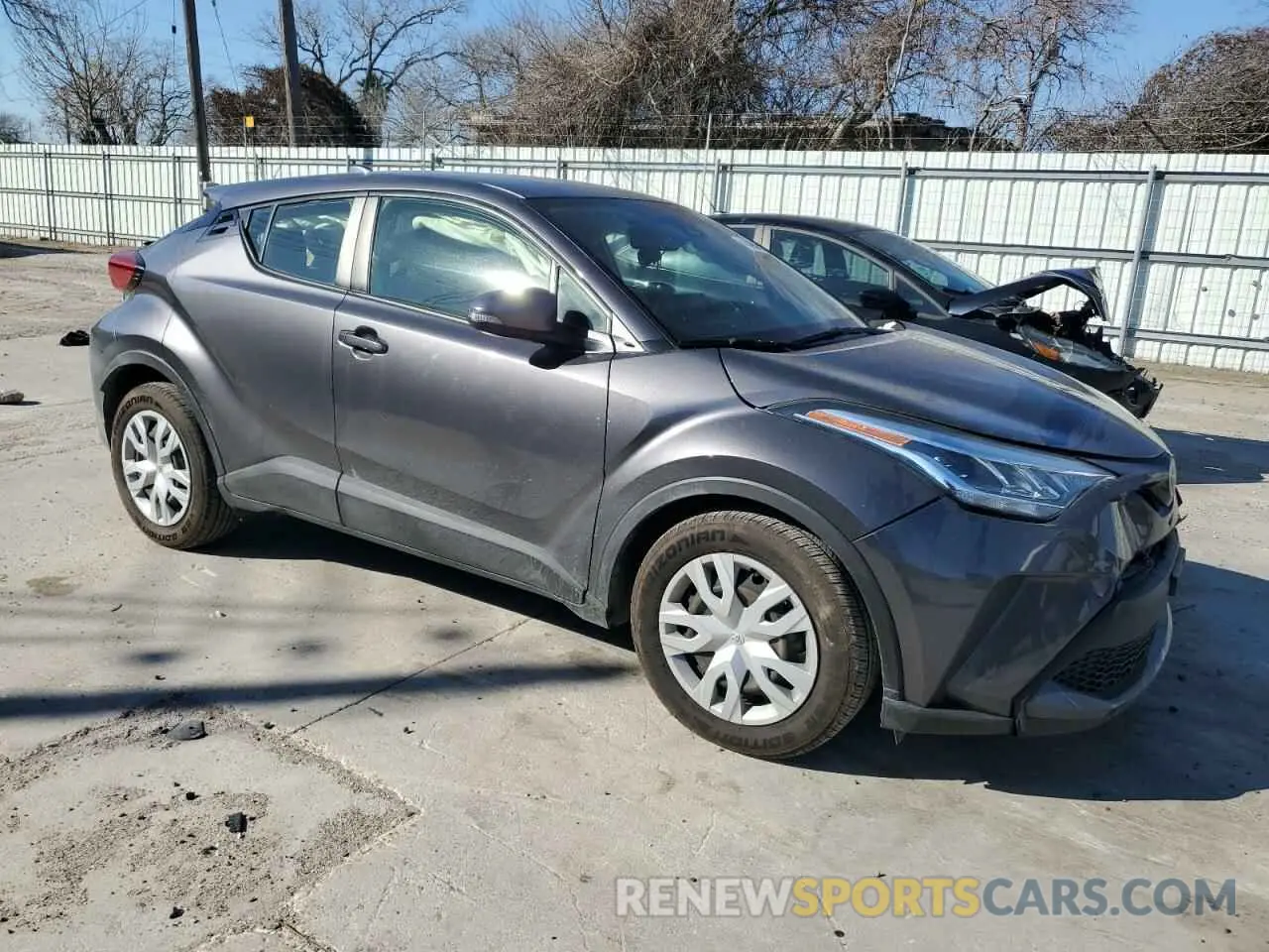 4 fotografías del automóvil dañado JTNKHMBX8M1096944 TOYOTA C-HR 2021